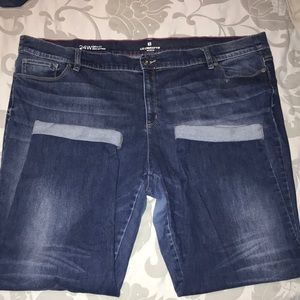 24w Liz Claiborne City Fit Skinny Boyfriend Jeans